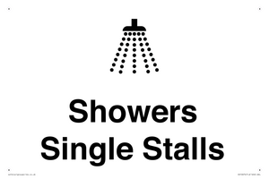 Showers with Single Stalls